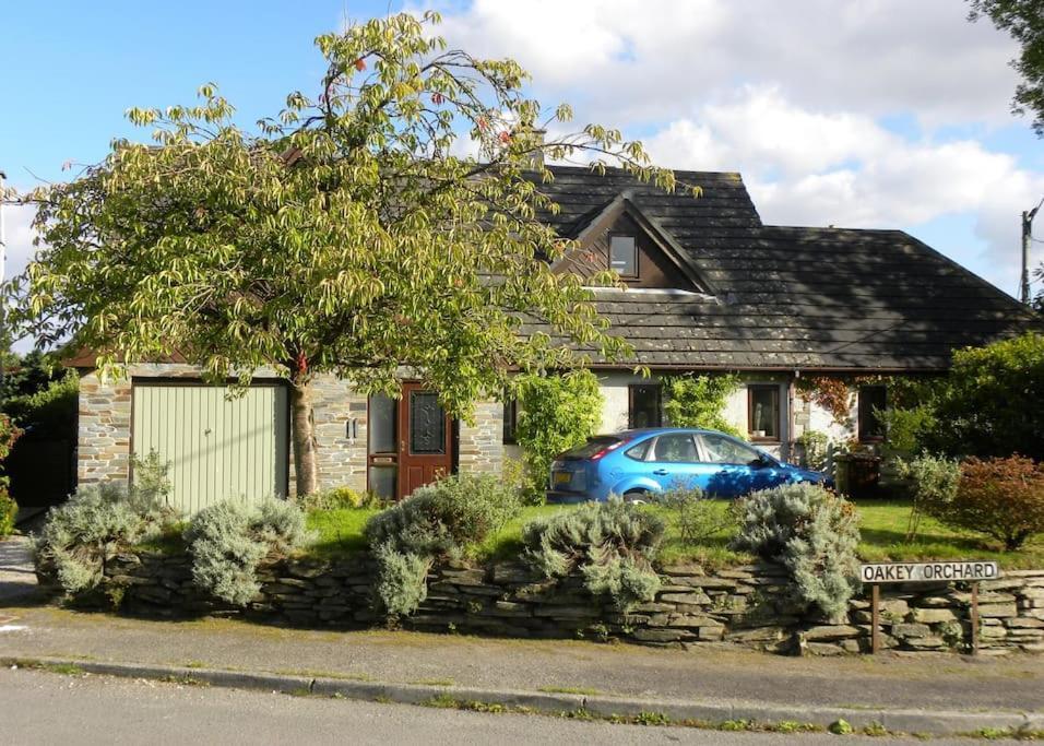 Oakey Orchard - Cosy Apartment In Tamar Valley, Cornwall Saint Dominick ภายนอก รูปภาพ